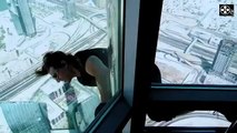 Tom CRUISE Burj Khalifa stunts for Mission Impossible 4