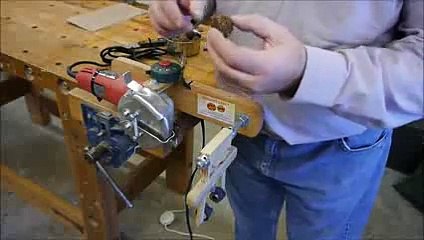 Cracking Black Walnuts with the WALNUT SAW™
