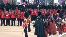 Trooping the colour practice, May 28th 2011, March past in quick time.avi