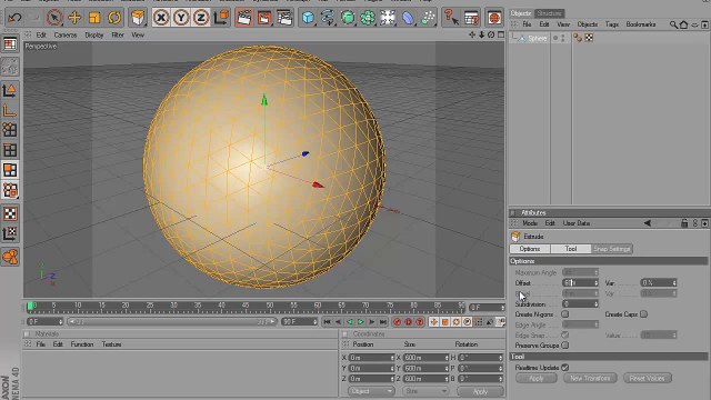 Tutorial | How To Make An Abstract Sphere Using Cinema 4D