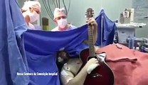 Beyin Ameliyatı Geçirirken Gitar Çalan Adam