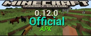 Minecraft PE 0.12.0 Official apk Download (Caballos}