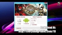 Summoners War Cheats for unlimited Crystals, Glory Points and Mana Stones