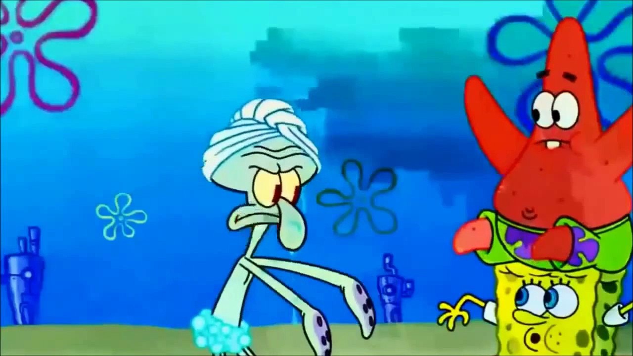 YTP: [SPONGEBOB AND PATRIC RAISE A DUMBASS]