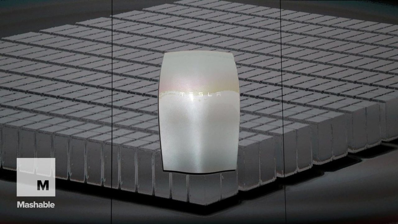 Elon Musk unveils Tesla Powerwall batteries to 'change the world'