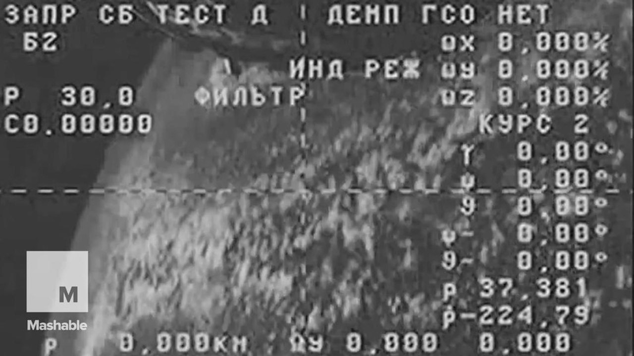 Dizzying video shows robotic ship spinning uncontrolled through space