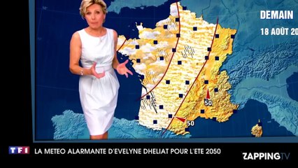 Canicule 2015 : La météo alarmante d'Evelyne Dhéliat