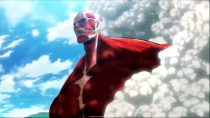 Eren vs Colossal titan