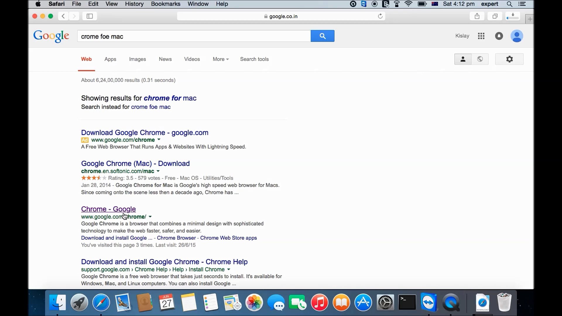Download google chrome mac version
