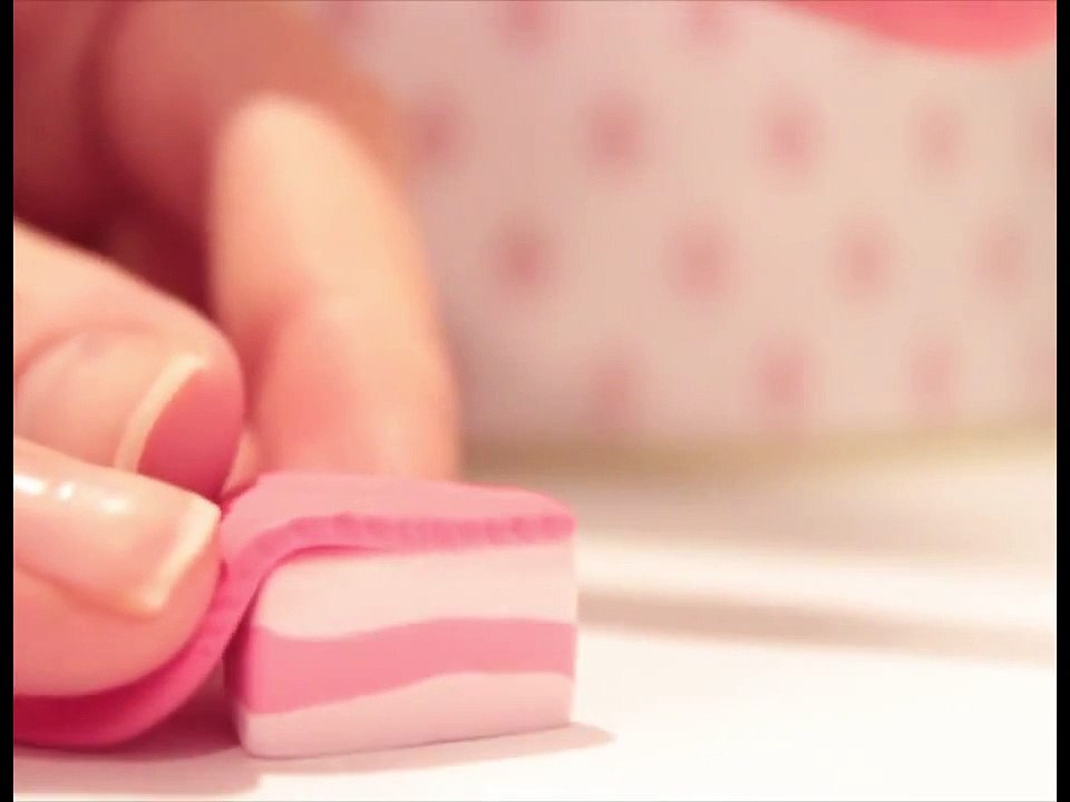 ◕‿‿◕Kawaii Friday 75- Strawberry Pie! -Tutorial in polymer clay