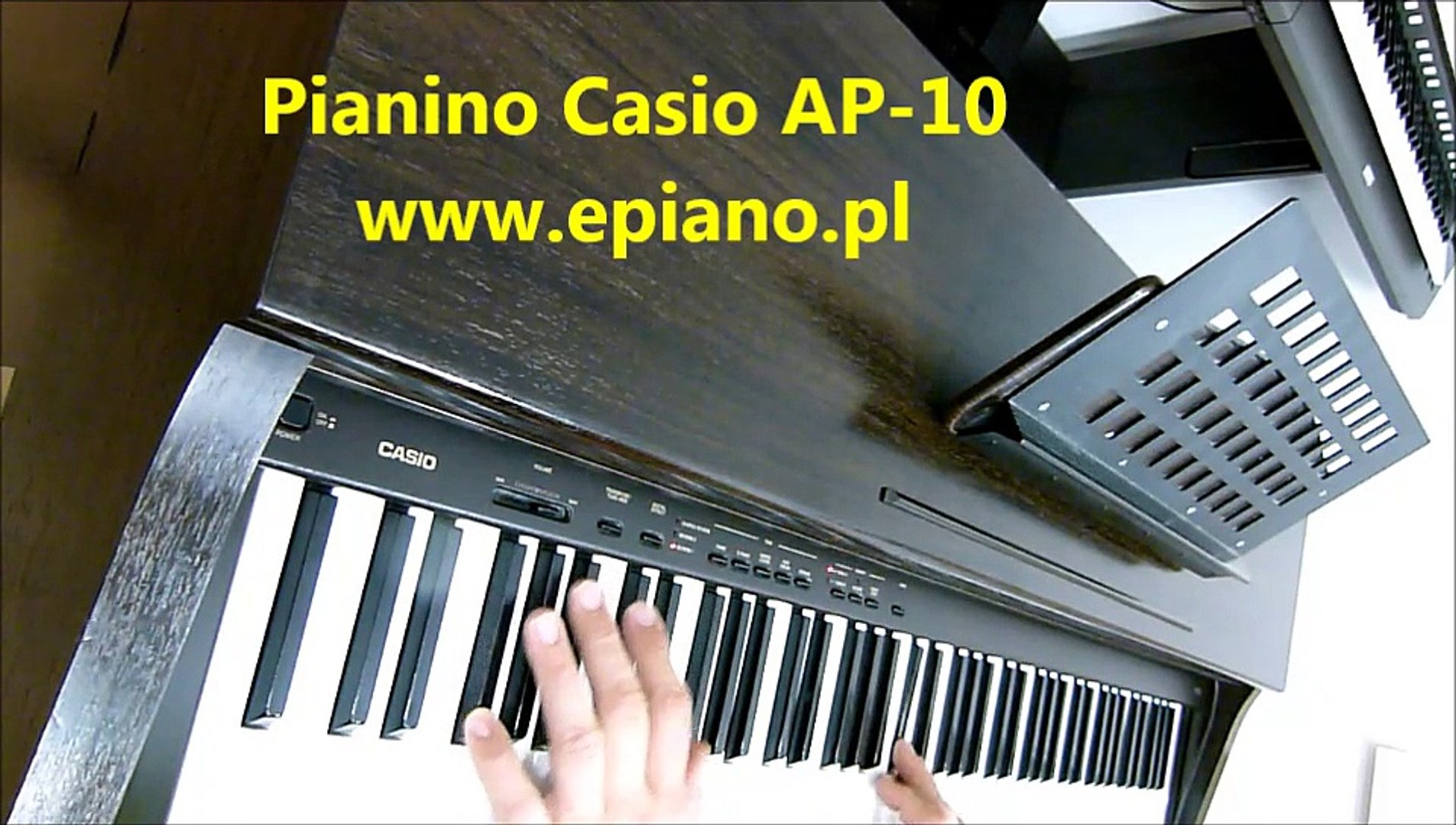 Casio AP 10 test video Dailymotion