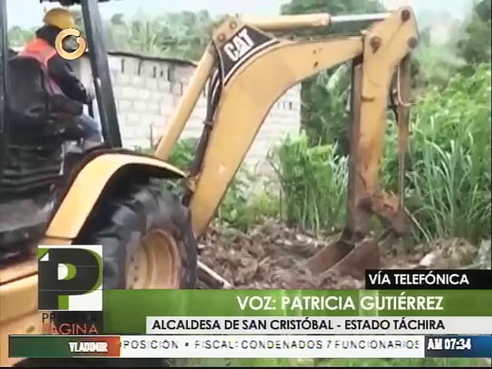 Alcaldesa: Situación por lluvias en San Cristóbal en alarmante