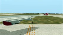 FSX Virgin Atlantic Landing Orlando