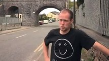 Irish guy fights his father in a pub....