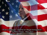 Rush Limbaugh - Obama on Illegal Immigration - May, 2011