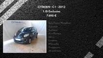 Annonce Occasion CITROëN C1 1.0i Exclusive 2012