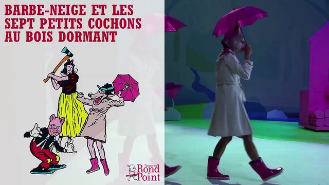 Conte de fée déjanté / Barbe-Neige et les Sept Petits Cochons au bois dormant