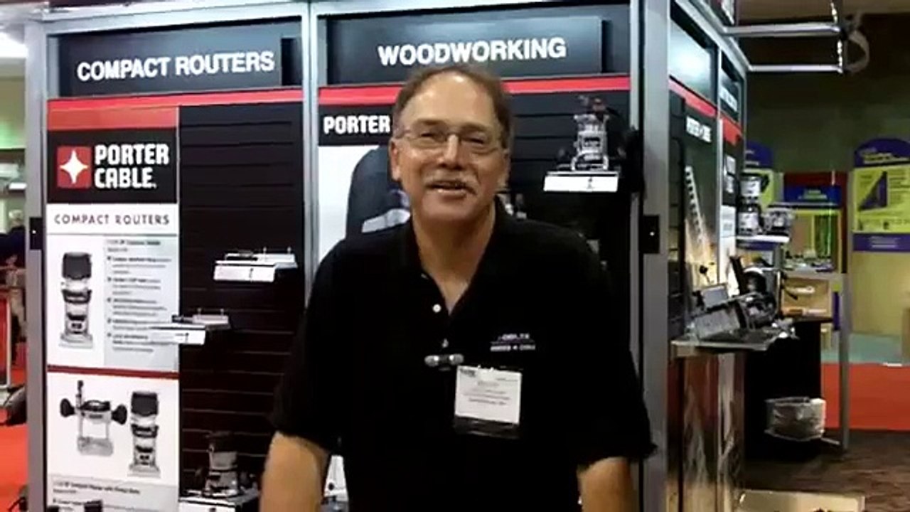 Porter Cable's Compact Router with Scott Phillips Presented by Woodcraft