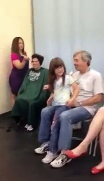 Nikki shaves it off for St Baldricks