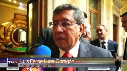 Luna Obregon diputado local de PRI opina sobre la ley de proteccion a periodistas.