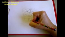 Spongebob Schwammkopf zeichnen. Zeichnen lernen für Anfänger und Kinder.  (sehr einfach)