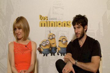 Quim Gutiérrez y Alexandra Jiménez ponen voz a 'Los Minions'
