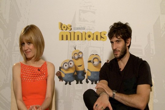 Quim Gutiérrez y Alexandra Jiménez ponen voz a 'Los Minions'