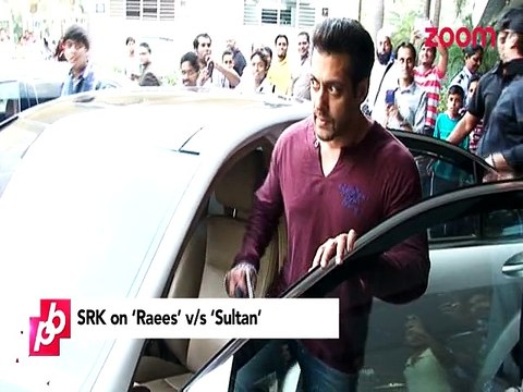 Shahrukh Khan on 'Raees' vs 'Sultan' - Bollywood Gossip