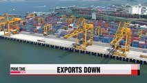Korea's exports fall 1.8% y/y in June