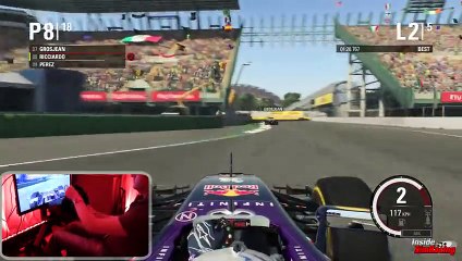 F1 2015 XBox One Mexico Direct Capture Gameplay E3 2015