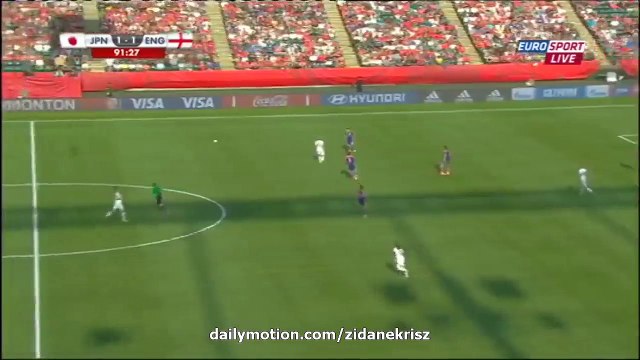 Laura Bassett Own Goal 2:1 | Japan v. England 01.07.2015