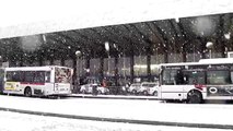 Stazione Termini sotto la neve. 3 febbraio 2012