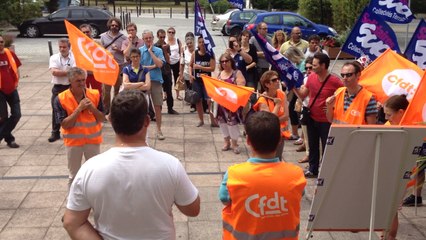 Manifestation des bibliothécaires