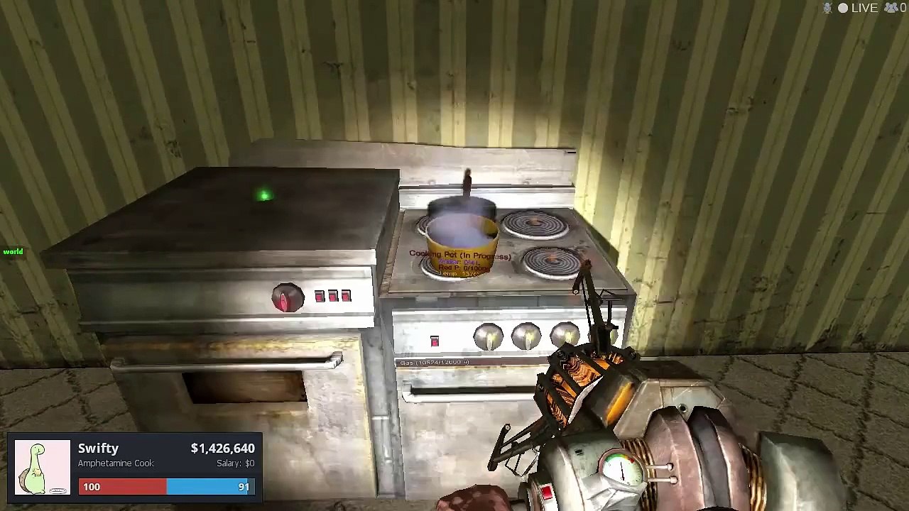Gmod Tutorial - How to cook amphetamine ( HR_CM/ Another meth lab Addon)
