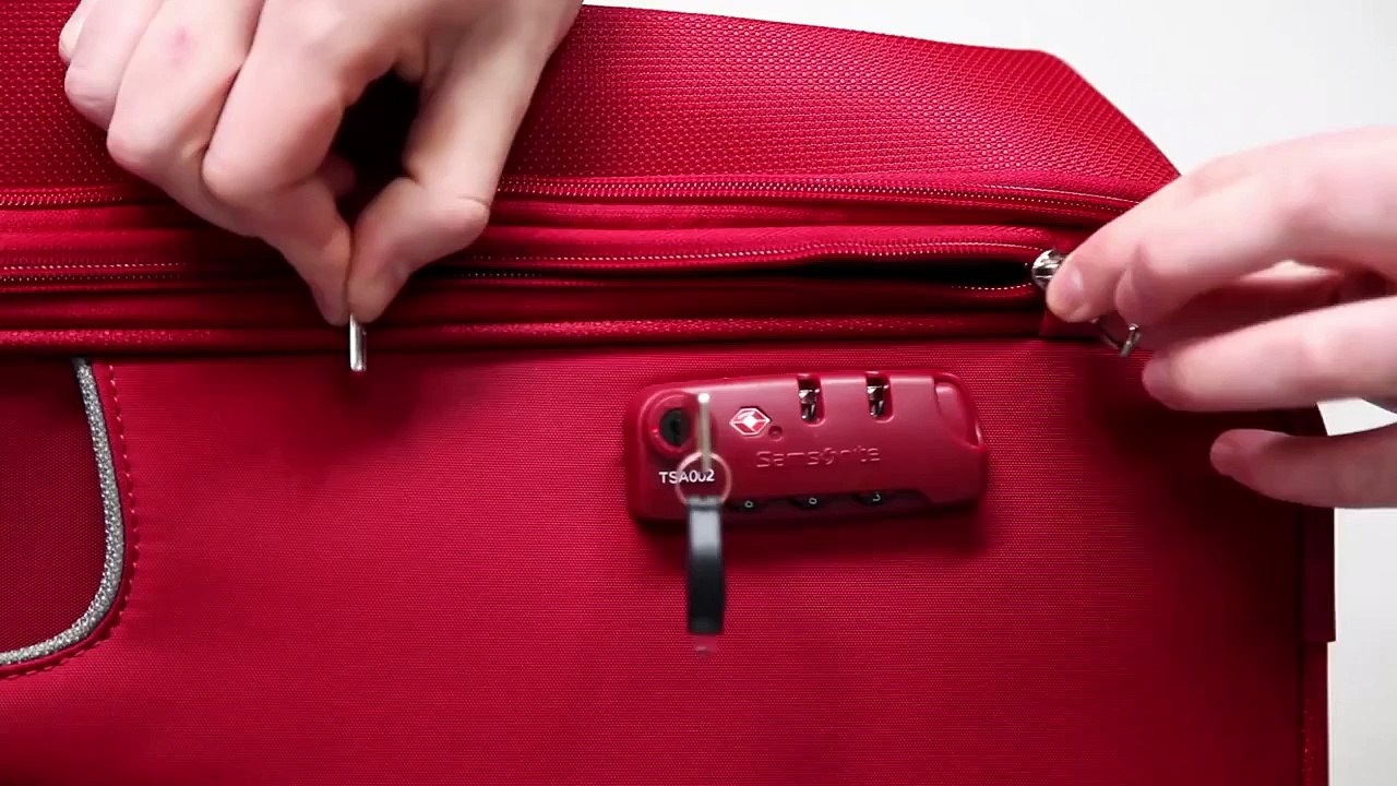72 Hours: TSA Lock Instructions for Samsonite luggage