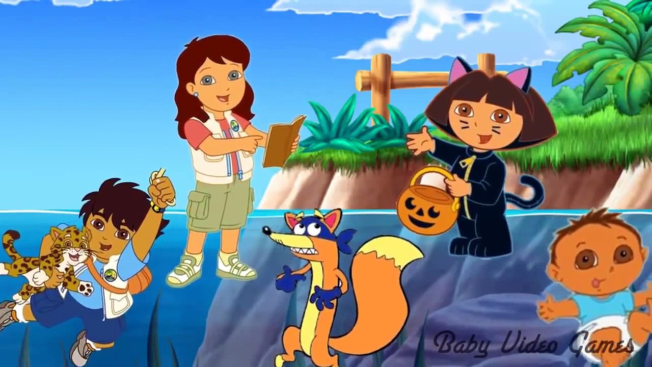Dora the Explorer Children Songs Kids Nursery Rhymes   Daddy Finger Family