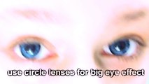 MTF Big Eyes Gyaru Makeup Tutorial Transformation
