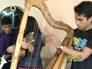 Versión de "Me voy enamorando" en arpa causa furor en las redes