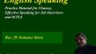 English Speaking, IELTS  speaking test preparation, sentence stress