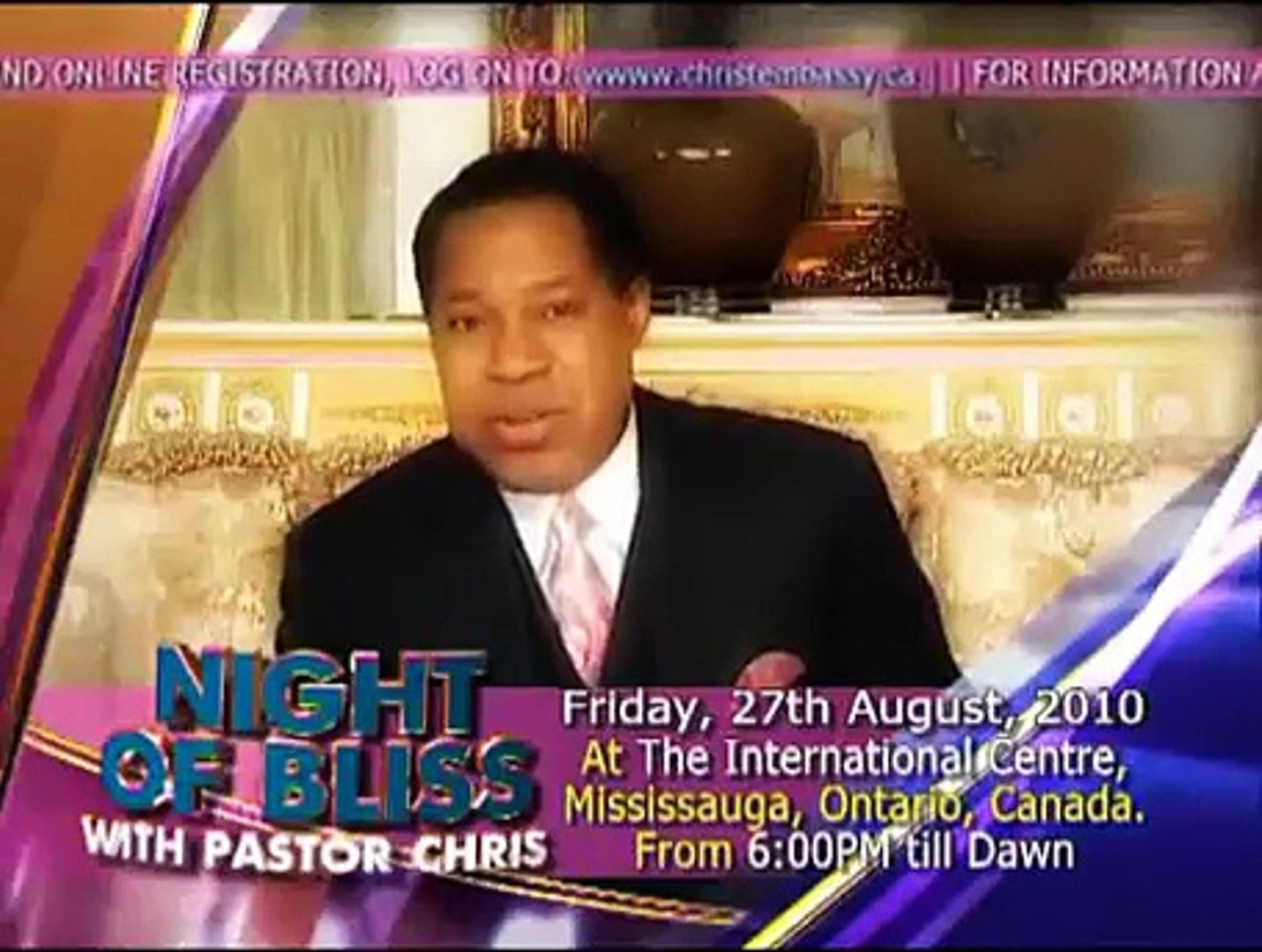 Night of Bliss Canada 2010 with Pastor Chris