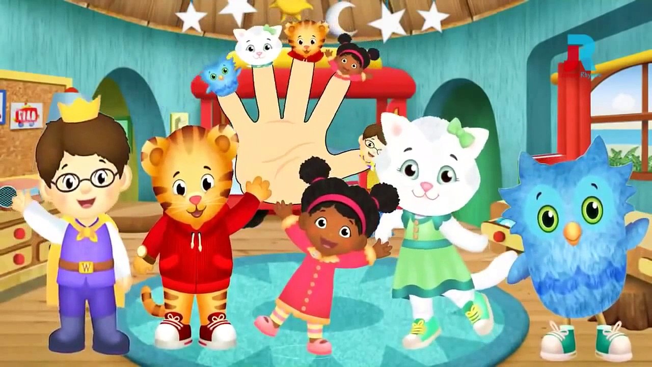 Daniel Tigers Neighborhood Finger Family Cartoon Animation Nursery Rhymes For Children