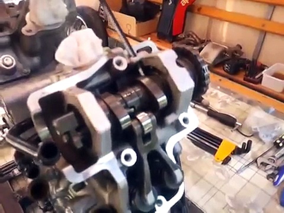 Messa in fase motore Aprilia SXV 550 2009