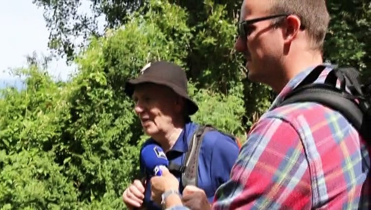 Sur le chemin de Saint-Jacques de Compostelle à la frontière