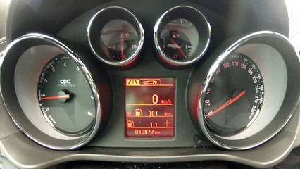 2012 Opel Insignia OPC Unlimited 325 PS Beschleunigung 0 - 270 km/h