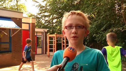 Laatste dag voor school De Spil in Lageland - RTV Noord