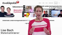 Knoklepokle matematik til udskolingen med Lise fra FriViden.dk