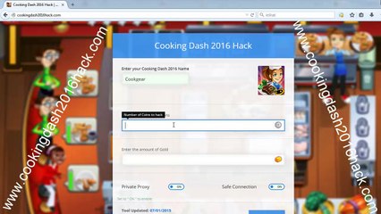 Cooking Dash 2016 Cheats - Coins and Gold generator