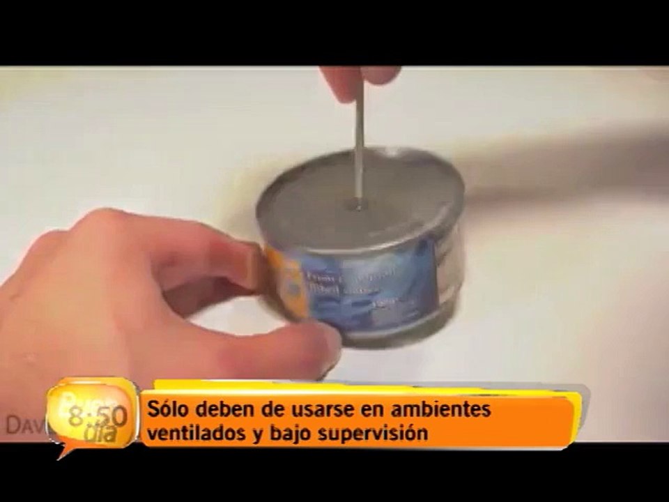 Objetos con los que pueden elaborar candelas