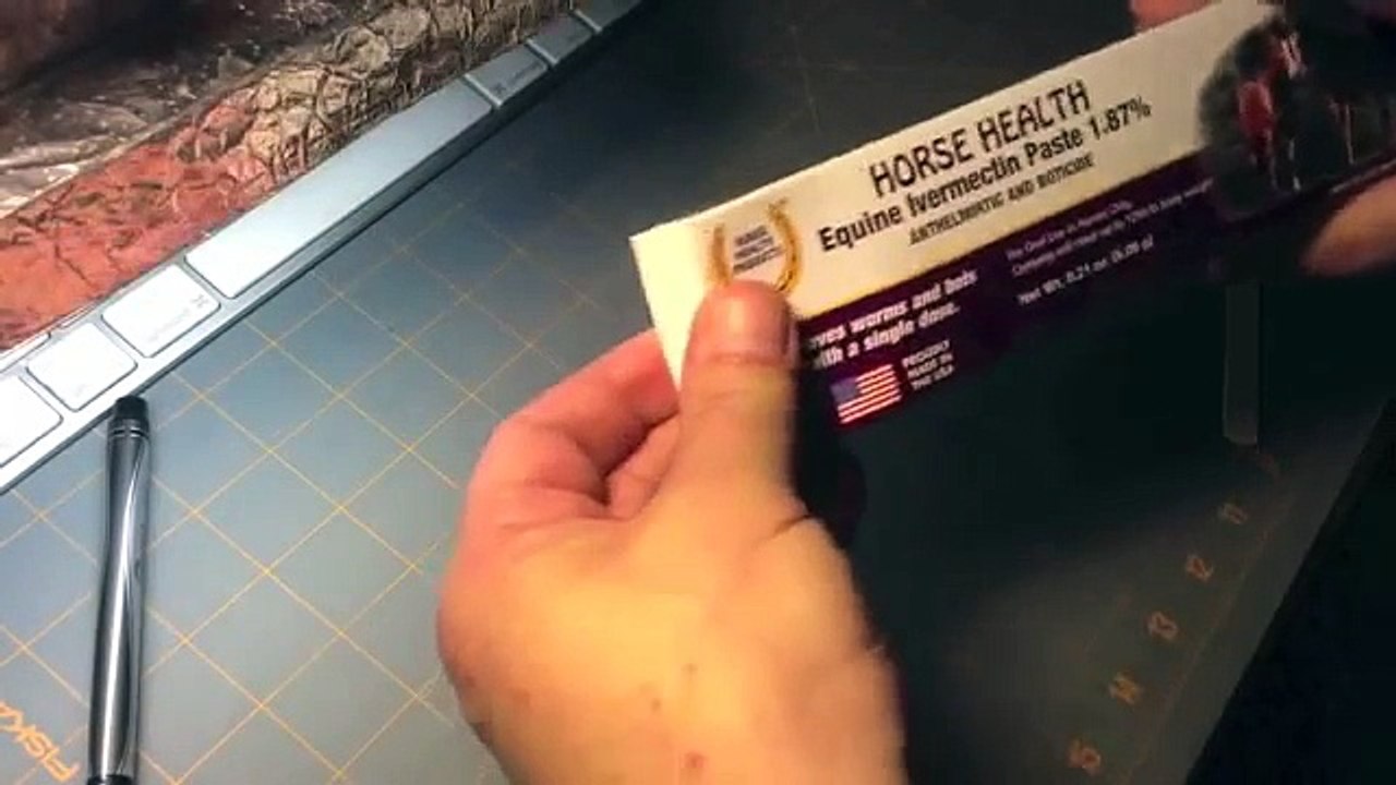 How to measure ivermectin horse paste doses: simple!
