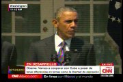 Escuche discurso de Obama al restablecer relaciones diplomáticas con Cuba